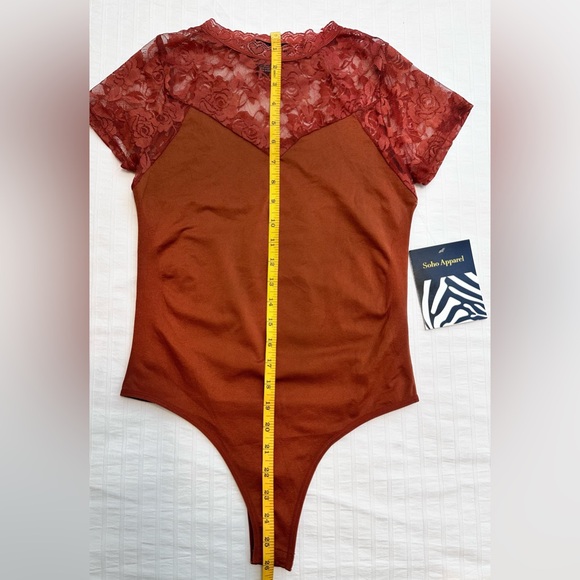 NWT SOHO APPAREL Bodysuits Size M/L - Picture 9 of 11